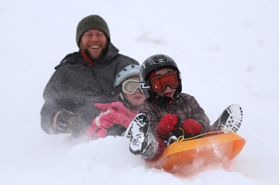 Sledding in Fort Collins